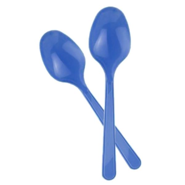 Plastik Kaşık 24'lü - Lacivert
