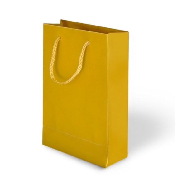 Gold Karton Çanta 14x17x6 cm