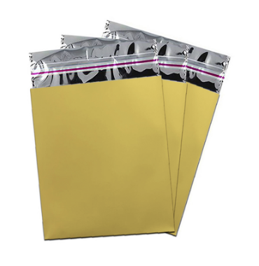 Metalize Hediye Paketi Lüks 50’li 25x35cm - Gold