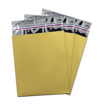 Metalize Hediye Paketi Lüks 50’li 20x35cm - Gold