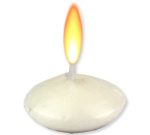 Mum Tealight Yüzen Mum Beyaz 20'li - Görsel 2