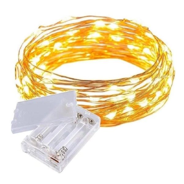 Led Işık Pilli 10mt Fonksiyonlu Günışığı