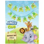 Jungle Club (Safari) İyi ki Doğdun Harf Afiş