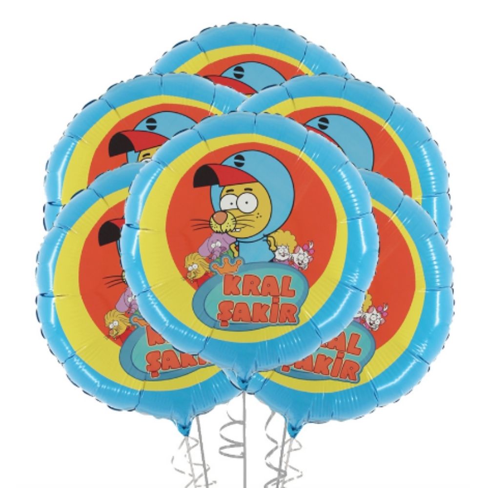 MIO2005277 Kral Şakir Folyo Balon 18" - Görsel 1