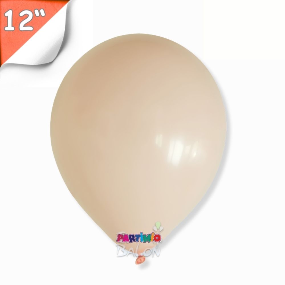 Pastel Balon 10'lu - 12 İnç - Ten Rengi