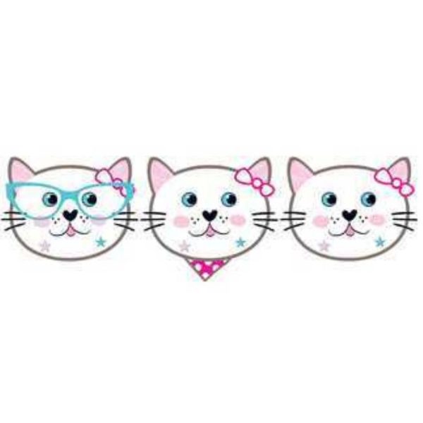 Miss Cat Maske 6'lı