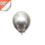 Krom Balon 10'lu - 5 İnç - Gümüş