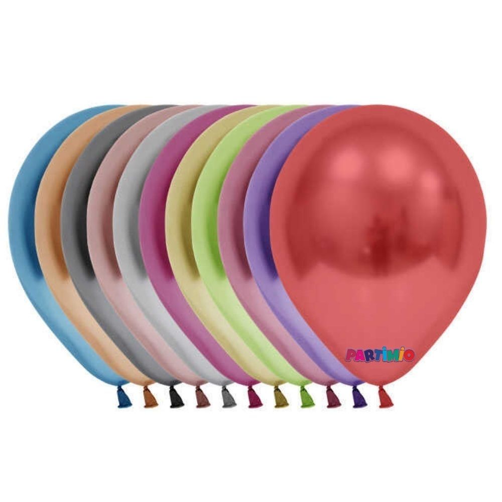 Krom Balon 5'li - 12 İnç - Karışık