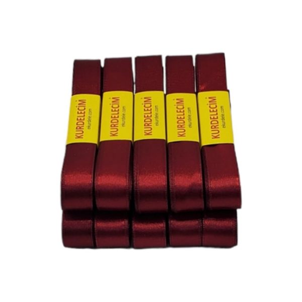 Saten Kurdele 2 cm - Bordo