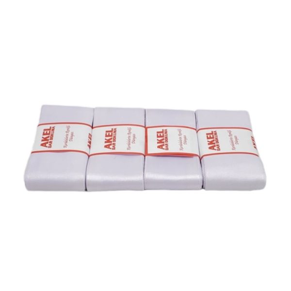 Saten Kurdele 6 cm - Beyaz
