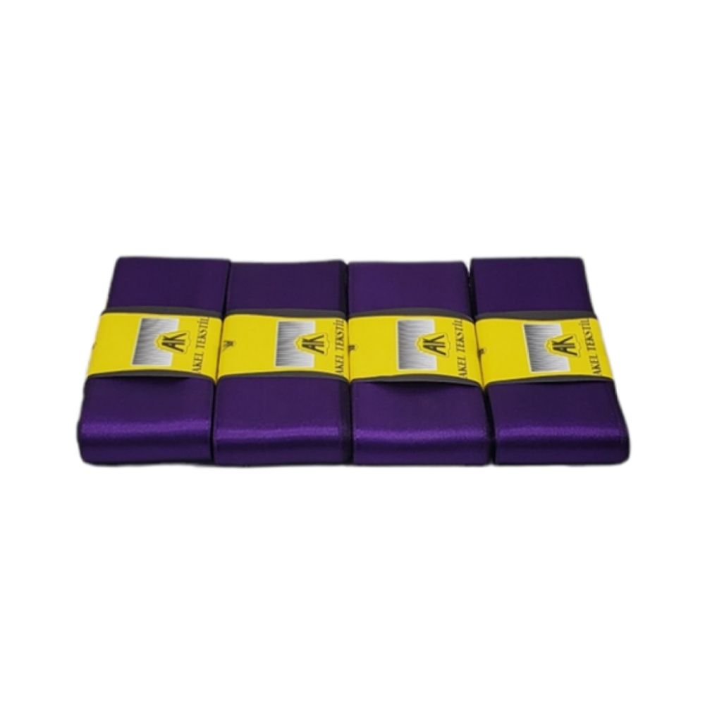 MIOKS6CM-MR Mor Saten Kurdele 6 cm - Görsel 1