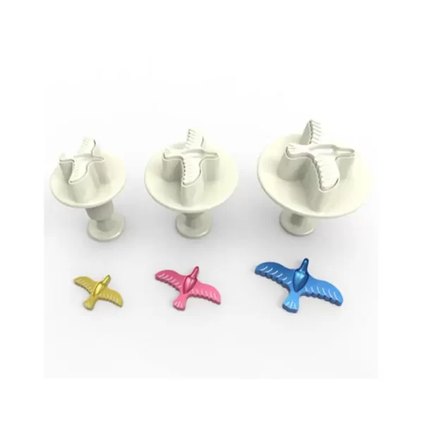 Kuş Mini Basmalı Kopat 3'lü Set