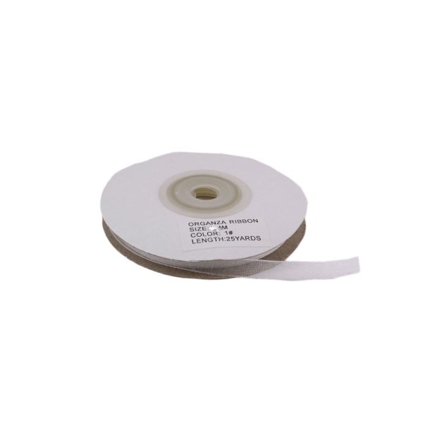 Organze Tül Kurdele 1 cm - Gri