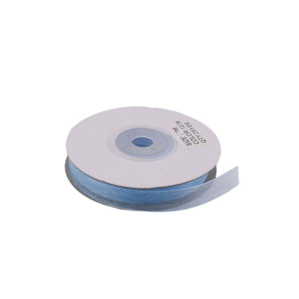 Organze Tül Kurdele 1 cm - Turkuaz
