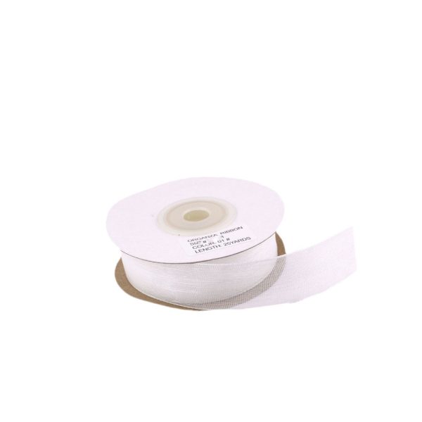 Organze Tül Kurdele 2 cm - Beyaz