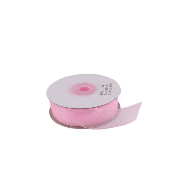 Organze Tül Kurdele 2 cm - Pembe