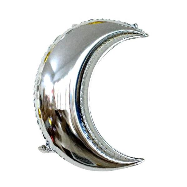 Ay Gümüş Folyo Balon