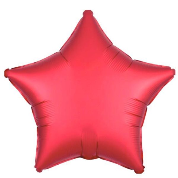 Yıldız Folyo Balon 18 İnç - Kırmızı