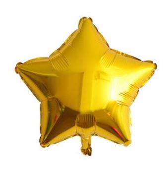Yıldız Folyo Balon 24 İnç - Gold