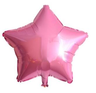 Yıldız Folyo Balon 24 İnç - Pembe