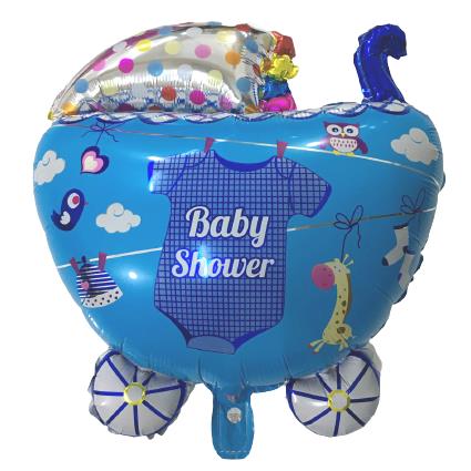 MIOST00120 Puset Mavi Renk Folyo Balon - Görsel 1