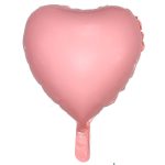 Kalp Folyo Balon 18 İnç - Makaron Pembe Renk