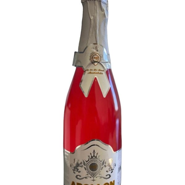 Alkolsüz Simli Patlayan Şampanya Çilek Aromalı 750 ml.