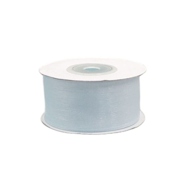Organze Tül Kurdele 3 cm - Açık Mavi