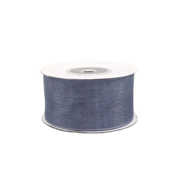 Organze Tül Kurdele 3 cm - Gümüş