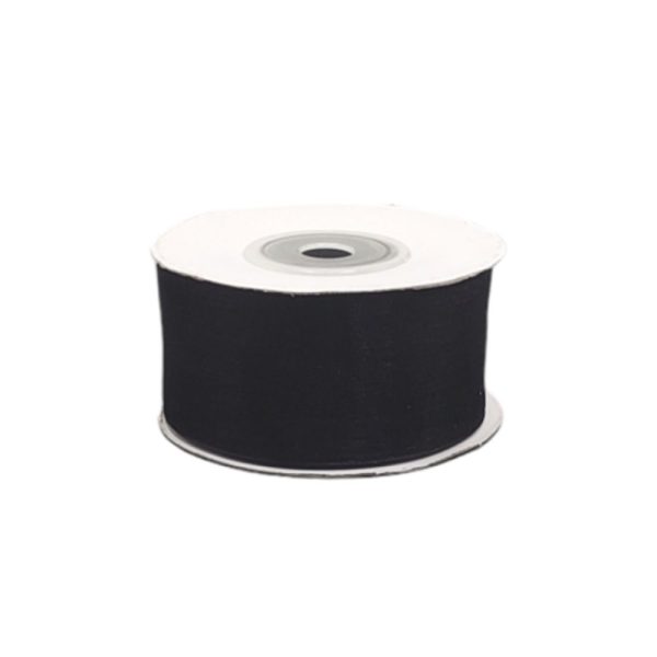 Organze Tül Kurdele 3 cm - Siyah