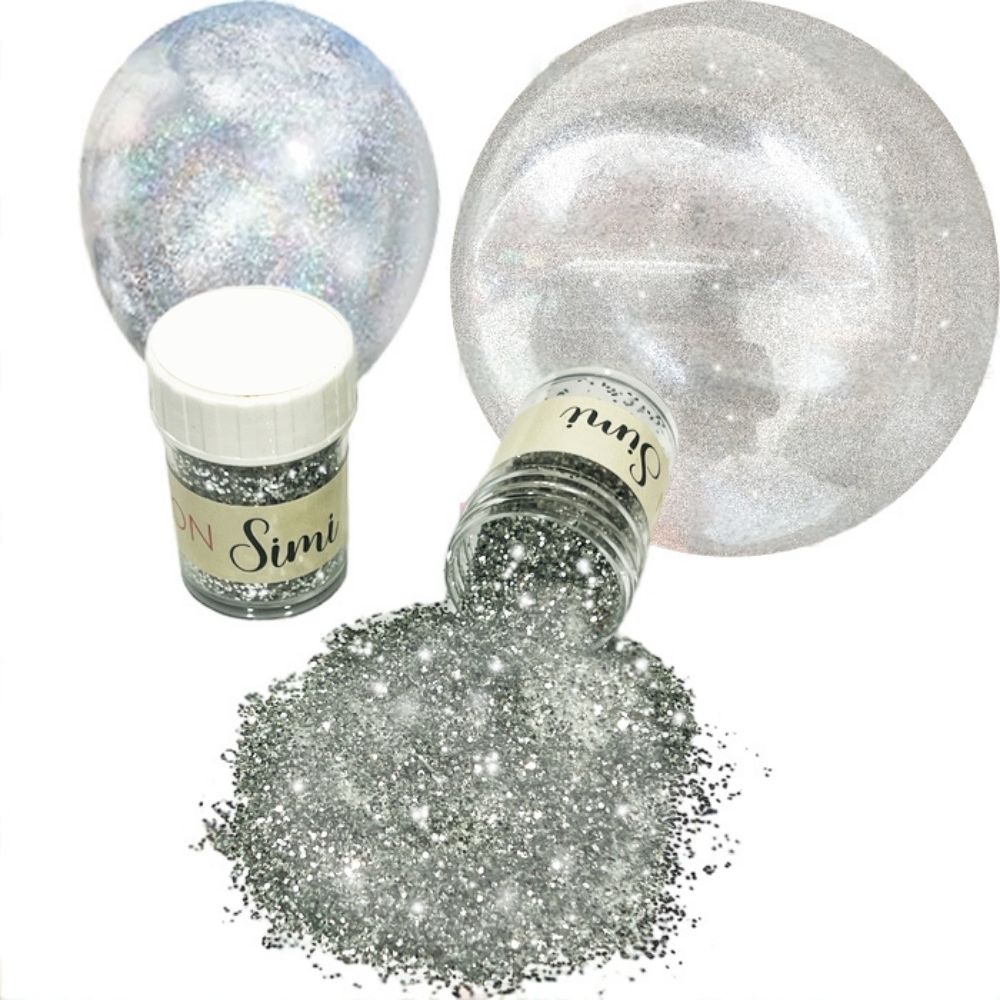 MIOSIM01003 Balon İçi Toz Sim Gümüş 25 gr. - Görsel 1