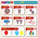 Paw Patrol Doğum Günü Seti - 24 Kişilik - Görsel 2