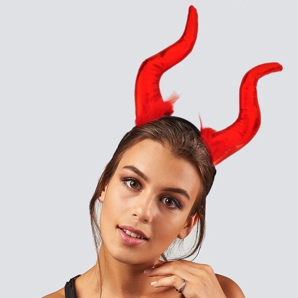 Halloween Malefiz Taç - Kırmızı