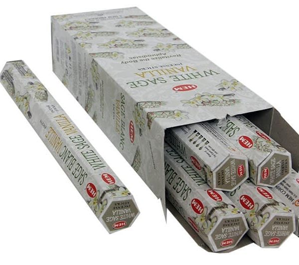 White Sage Vanilla Tütsü