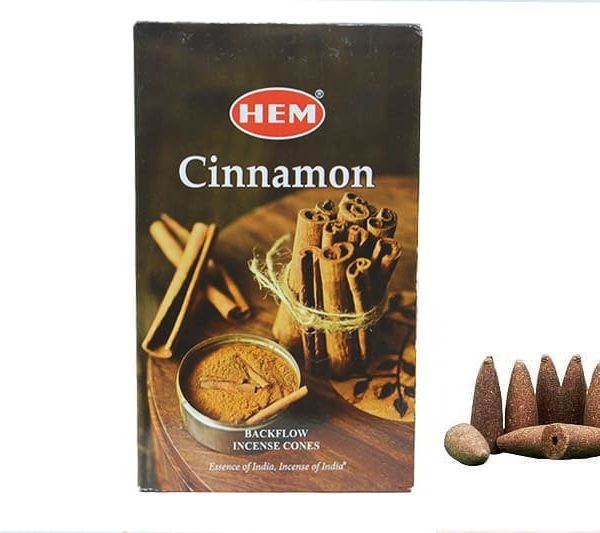 Cinnamon Back Flow Cones Konik Tütsü
