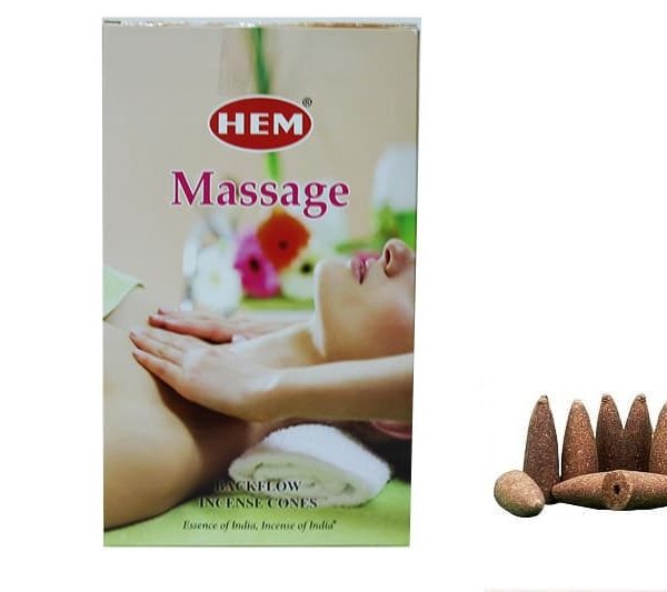 Massage Back Flow Cones Konik Tütsü