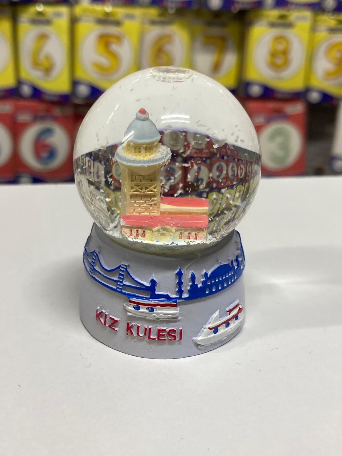 Kız Kulesi Temalı Kar Küresi
