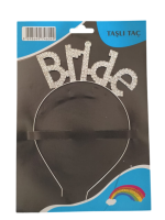 Taşlı Taç Bride Gümüş - Görsel 2